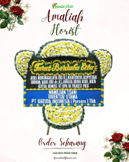 Papan Bunga Duka Batang Alai Timur