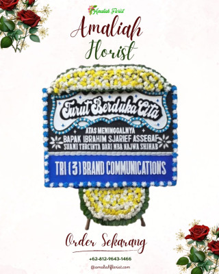 Papan Bunga Duka di Batang Alai Timur